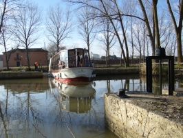 Turismo familiar: El Canal de Castilla en Medina de Rioseco (Valladolid)