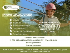 Oferta de Ocio Educativa con CAMPA