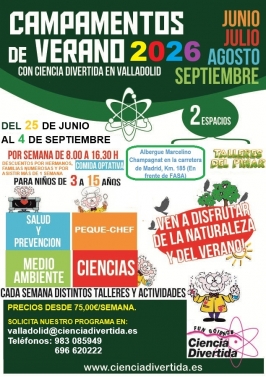 Campamentos "Ciencia Divertida" Campamentos "Ciencia Divertida"