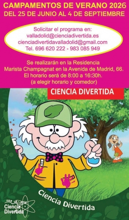 Campamentos de Verano con "Ciencia Divertida"