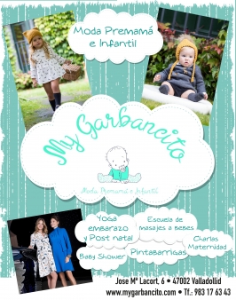 My Garbancito, moda premamá e infantil