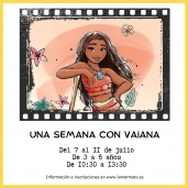 Taller de verano "Una semana con Vaiana" en La Marmota