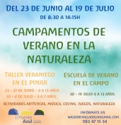 Escuela de Verano en el Campo "El Puente Azul"