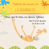 Taller de verano "Rima que te rima con Gracia Iglesias" en La Marmota