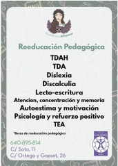 Reeducación pedagógica en Academia Athenea 