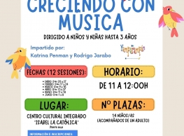 Taller Creciendo con Música en Medina del Campo