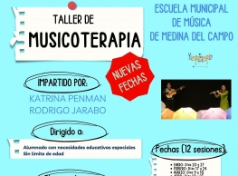 Taller de Musicoterapia en Medina del Campo