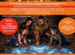 Talleres de Astronomía Familiar en el Castillo de Fuensaldaña