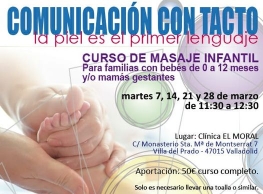 Curso de masaje infantil "Comunicación con tacto"
