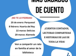 Sábados de Cuentos en las Bibliotecas Municipales de Valladolid