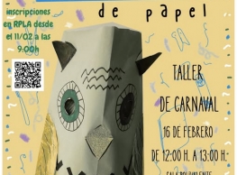 Carnaval de papel en la Biblioteca Pública de Castilla y León