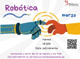 Talleres de robótica en la Biblioteca Pública de Castilla y León