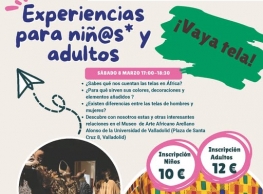 Taller familiar "Vaya tela" en el Museo de Arte Africano Arellano Alonso