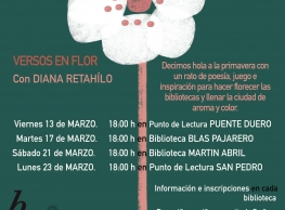 "Versos en flor”