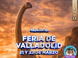 Criaturas Jurásicas en la Feria de Valladolid