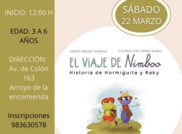 Cuentacuentos "El viaje de Nimboo" en Arroyo de la Encomienda