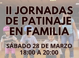 "Patinaje en familia" en Cigales