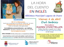 La Hora del Cuento en Laguna de Duero