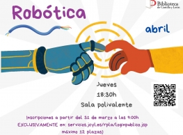 Talleres de robótica en la Biblioteca Pública de Castilla y León Talleres de robótica en la Biblioteca Pública de Castilla y León