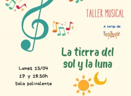 Taller musical "La tierra del Sol y la Luna"
