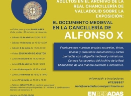 Visitas y talleres familiares en el Archivo de la Real Chancillería de Valladolid