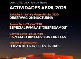 Astronomía en familia en el Centro Astronómico de Tiedra