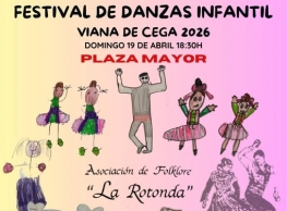 Festival de Danzas Infantil en Viana de Cega 