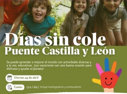 Día sin cole en el Aula de Medio Ambiente Caja de Burgos de Valladolid