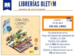 Oletvm en el Día del Libro en Valladolid