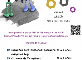 Talleres de robótica en la Biblioteca Pública de Castilla y León
