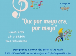 Taller musical "Que por mayo era, por mayo"