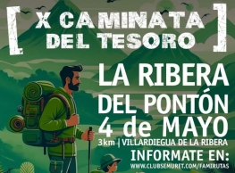 Caminata del Tesoro en La Ribera del Pontón (Zamora)