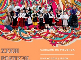 XXXIII Festival Infantil Provincial de Folklore en Cabezón de Pisuerga