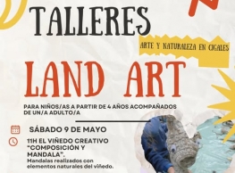 "Talleres Land Art" en Cigales
