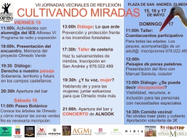 “Cultivando Miradas” en Olmedo