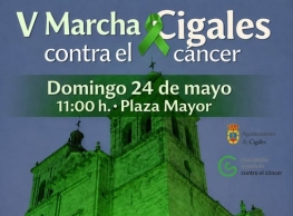 Marcha contra el cáncer en Cigales