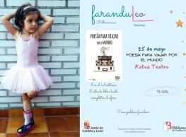 Katua Teatro presenta “Poesía para viajar por el mundo"