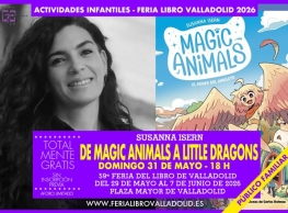 "The magic dragons a little dragons" en la Feria del Libro de Valladolid "The magic dragons a little dragons" en la Feria del Libro de Valladolid