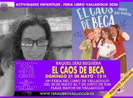 "El caos de Beca" Feria del Libro de Valladolid