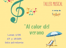 Taller musical "Al calor del verano" 