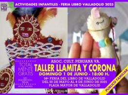 Taller "Llamita y corona" con Asociación Cultural Peruana