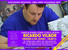 Charla sobre cómic con Ricardo Vilbor