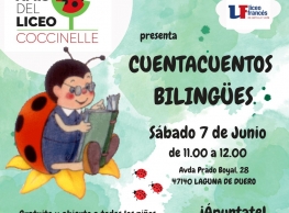 Cuentacuentos bilingües en el Liceo Francés de Laguna de Duero