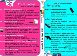Actividades RegalArte en el Barrio de San pedro Regalado