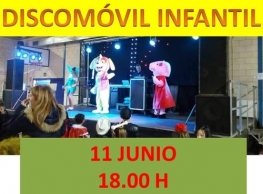 Discomóvil infantil en Villanueva de Duero