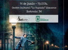 "Cantando bajo la lluvia" en Simancas "Cantando bajo la lluvia" en Simancas