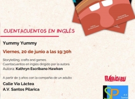 Cuentacuentos en ingles en Santos Pilarica