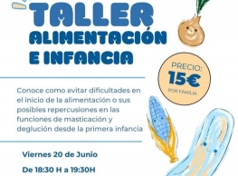 Taller "alimentación e infancia" en Guardería Educa