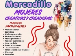 Mercadillo "Mujeres creativas y creadoras" en Portillo Mercadillo "Mujeres creativas y creadoras" en Portillo
