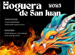 Hoguera de San Juan en Aldeamayor de San Martín